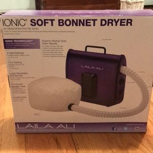 Ionic soft bonnet dryer